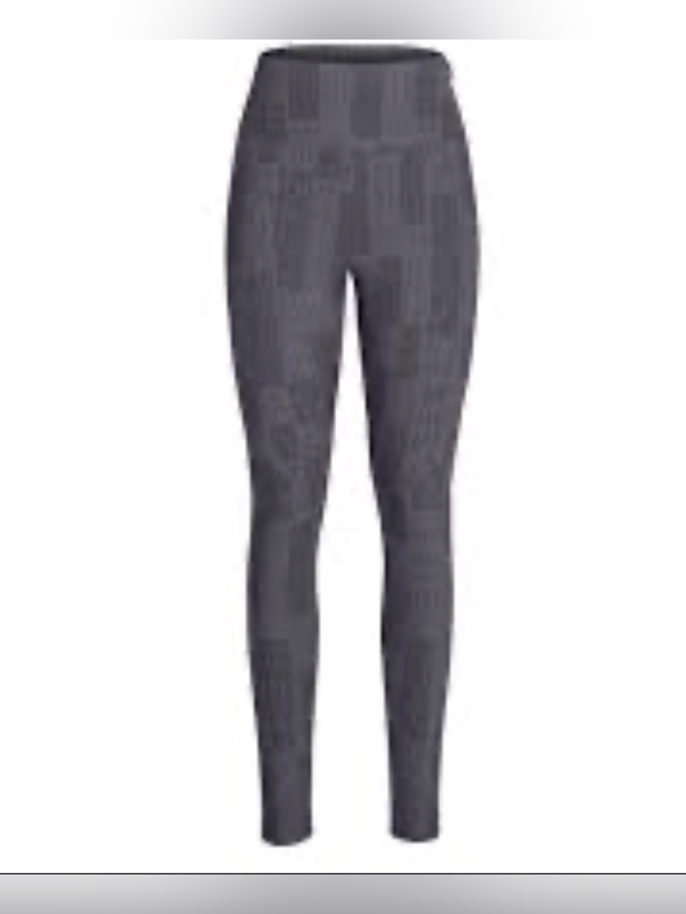 Rapha Womens Small Leggings Gray geometric Print Stash Pocket